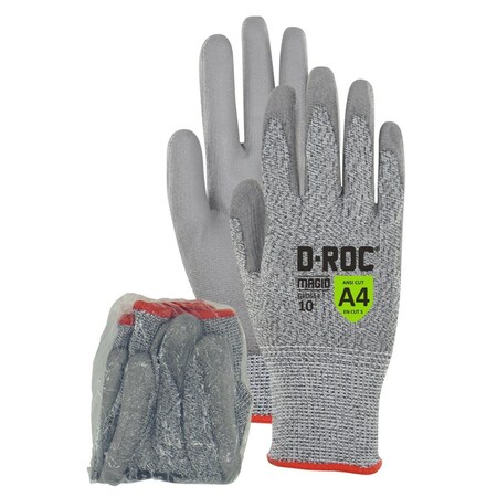 Magid Cut-Resistant Gloves (Shrink-Wrapped), Cut Level A4 , 12 1 PR SWGPD51412